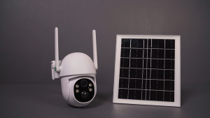 (Lifetime Unlimited Free Date) MOES 4G Solar Security Camera Outdoor,CCTV,7800mAh+7W Solar PanelIP65 Waterproof360°PTZHuman Detection2-Way AudioNight VisionNo SIM Required