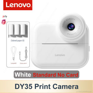 Lenovo | Lenovo Digital Children Camera Photography Instant Print Photo 1080P HD Video Recorder Mini Thermal Printer Birthday Gifts DY35