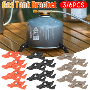 3/6PCS Magnetic Tripod Camping Stove Stand Multifunctional Outdoor Stove Holder Camping Stove Bottle Shelf for Camping Tools
