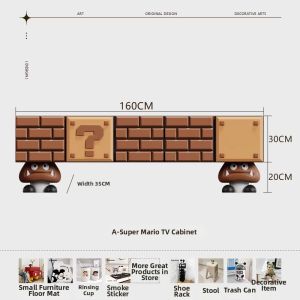 Creative Mario Themed Furniture Decor
