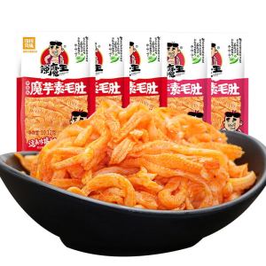 Konjac glucomannan tripe spicy konjac refreshing and spicy tripe shredded spicy snacks 10 bags/50 bags