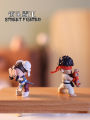 Japanese Genuine Stasto Capsule Toy Hell Cat Street Fighter Joint Name Spring Play Game Childhood Memories. 