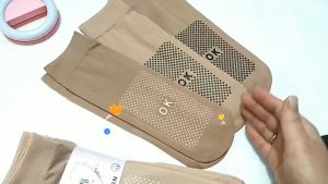 Stoking Muslimah Women Tebal Anti Slip Pendek Kulit Hitam Stokin Sarung Kaki Muslimah Socks