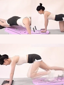 009-21 SPEEDS Papan Perut Latihan Perut Aerobik 4in1 Push Up Ab Wheel Fitness Multifungsi Gym
