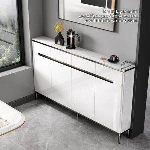 MUHUASHA | Ultra-thin Simple Luxurious Rock Panel Sideboard