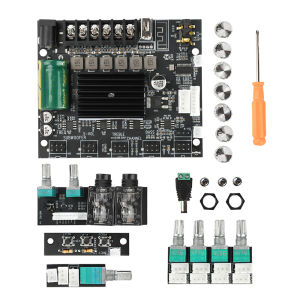 diymore | DC 12-24V MT21S Amplifier Board Module Lead Version Ktv Microphone Audio  Machine 2.1 Bluetooth Amplifier Board 100W+50W*2