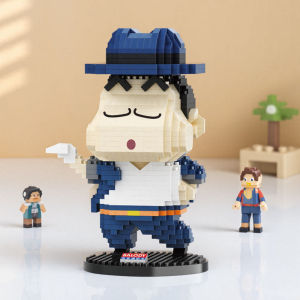 Educational Building Blocks Candles Boy Girl Assembly Gift Display Micro Particle Intelligence Assembly Toy for Children