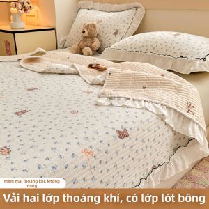 BEIPIN | Bộ Đồ Chăn Ba Mảnh Quilted Four Seasons