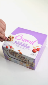 Bumil Granola Bar Cemilan Sehat Bergizi Untuk Ibu Hamil & Menyusui Snack Bar Rasa Yoghurt Berry