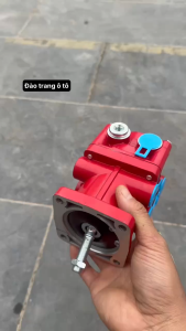 Tổng phanh 4 lỗ howo hoặc đông phong hải hồng đỏ hệ thống phanh xe ô tô howo đông phong hoàng huy đầu kéo mooc RED