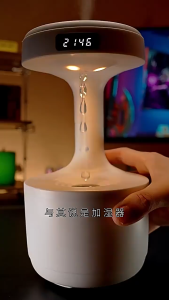 เครื่องเพิ่มความชื้นในอากาศแบบอโรมาเธอราพี เครื่องเพิ่มความชื้นแบบลดแรงโน้มถ่วง เครื่องเพิ่มความชื้นในอากาศแบบอโรมาเธอราพี เครื่องเพิ่มความชื้นแบบหยดน้ำ โคมไฟอโรมาเธอราพี เครื่องฟอกอากาศ