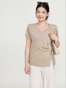 MaxRun World | V-Neck Shaping Dry-fit Sportswear For Running Yoga