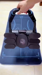 🇸🇬 <LazMall> Four-Wheel Automatic Rebound Abdominal Wheel Roller with Elbow Support Fitness Abdominal Muscle Training