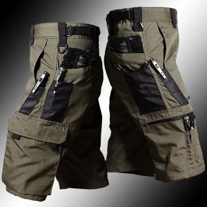 Quần Short Quân Sự Đô Thị Nam Chất Liệu Nhanh Khô Thoáng Khí Họa Tiết Rằn Ri Chống Mài Mòn Lưng Trung Bình Mặc Ngoài Trời Thường Ngày Mùa Hè