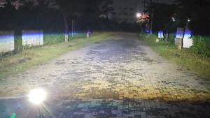 H4 Hi-Lo Mini Lens Headlight Led Projector Lampu Bi-LED Mobil Y5