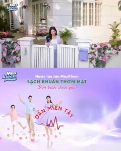 Combo 2 Túi Nước Lau Sàn MaxKleen 3.6kg – Hương Ngàn Hoa & Ban Mai Thanh Khiết