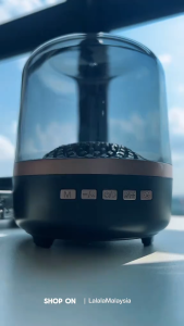 Colorful Glass Bluetooth Speaker Sound Box Subwoofer Home High Volume Wireless Lighting