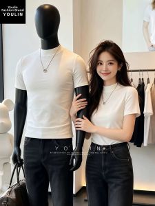 YOULIN | Fitted Ice Silk Short Sleeve T-Shirt