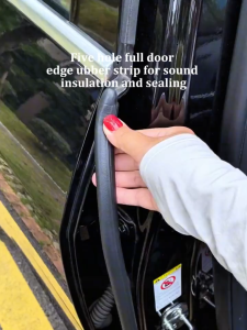 5m Car Door Seal Strips Sticker Weatherstrip Rubber Seals Soundproof Door Window Edge Guard Automobile Interior Accessories