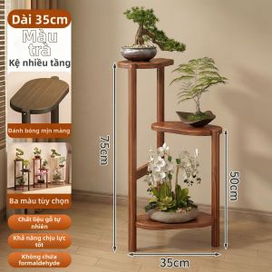 MEIKAIBIN | Giá Đựng Hoa Kệ Gỗ Đa Năng