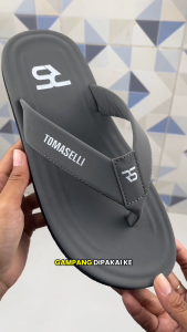 Tomaselli Sandal Jepit Pria Distro Anti Slip - Hitam
