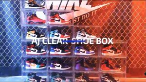 Magnetic Acrylic Shoe Box Organizer Clear Display Shoe Stackable Shoe Box Large Space Storage Box High-Grade Premium Storage Box