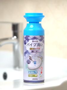 Japan Style Drain Cleaner Spray Foam Cleaner Anti Virus Deodorant Drain Pipe Cleaner Sink Cleaner Press Foam Cleaner