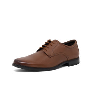 Short in Size Clearance Clarks Qile Mens Shoes Spring & Fall Business Formal Wear Leather Shoes Derby Shoes British Style Domestic In Stock