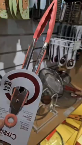 Cypruz Tongs Silicone Capitan Makanan Food Grade