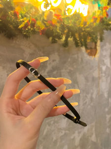 Sweet Cool Spicy Girl Letter CD Necklace: High-End Fashion Accessory