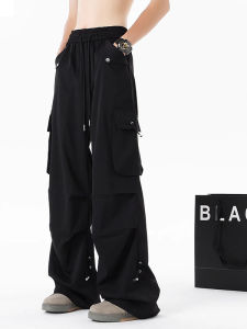 Quick Dry Autumn Winter Womens Work Trousers 2025 New Style Outdoor Large Size Straight Leg Loose Wide Leg Sports Pants