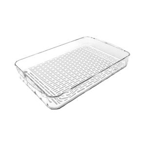 Double Layer Rectangular Tea Set Cup Tray Luxury Lightweight Drainage Plate Storage New Style Cup Rack Home Use Tea Accessories