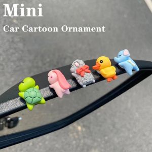 เครื่องประดับรถน่ารักรถคอนโซลกลางแสดงตกแต่งภายในรถเต่าน้อยน่ารักจี้ตุ๊กตา
