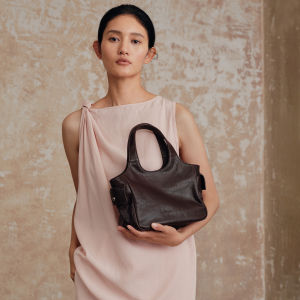 AVALEA | Vintage Work Leather Handbag