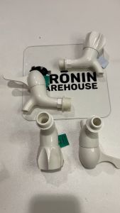 Kran Tembok PVC Engkol Belimbing 1/2 3/4 inch Keran Air Taman SANHO