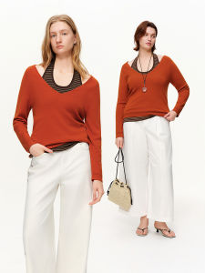 DUSHU | Stylish Layered Womens Suit Knit Set