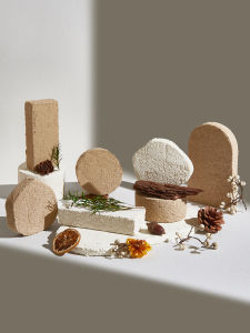 Geometric Cylinder Photography Props Creative Display Texture Stone Miniatures Background Board INS Style Beauty Makeup