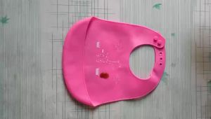 Premium Baby Bibs Silikon BPA Free Waterproof MPASI Celemek Makan Bayi Feeding Silicone Slabber Bib B192