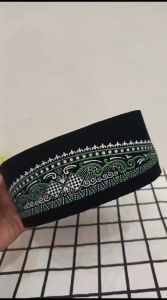 TERMURAH SONGKOK PECI BATIK EMAS tinggi Normal (9 cm) + Ada Dus Setiap Peci