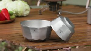 Bát Titan Hai Lớp Chống Nhiệt Boundless Voyage Siêu Nhẹ Dùng Cho Cơm Súp Yến Mạch Sữa Chua - Đồ Dùng Cần Thiết Khi Nấu Ăn Ngoài Trời