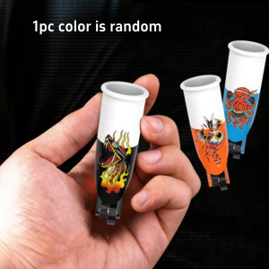 Finger Sleeve Flint Striker Fidget Toy Spinning Gear Cool Spark Finger Gadget Only Produce Sparks No Open Flame