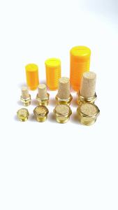 Giảm Thanh Khí Nén Nhựa Đầu Nối Giảm Âm Khí Nén SL Nhựa Cam Phi 9.6 13 17 21