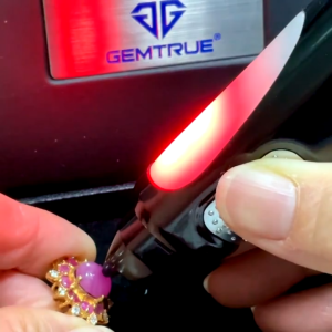 KJ796 แหวนทับทิมเจียระไนกลม 4-5 กะรัต ล้อมทับทิมขนาดแหวน 54 และ 57