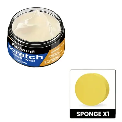 Fast Acting Car Scratch Repair Wax - Professional Paint Restorer for Minor Scratches Easy Car Care Solution