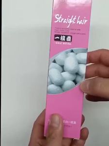 MOKERU Straight Hair Rebonding Cream Straightening Comb Krim Pelurus Rambut Pengikat Sikat Styling Perm Treatment 玛奇诺一梳直