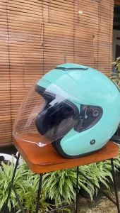 Helm Kyoto Halfface Solid Murah SNI Pria Wanita Dewasa Original HNL Terbaru Free Stiker