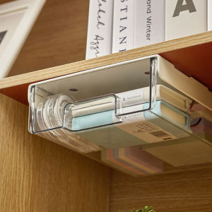Drawer Style Transparent Storage Box Desk Expansion