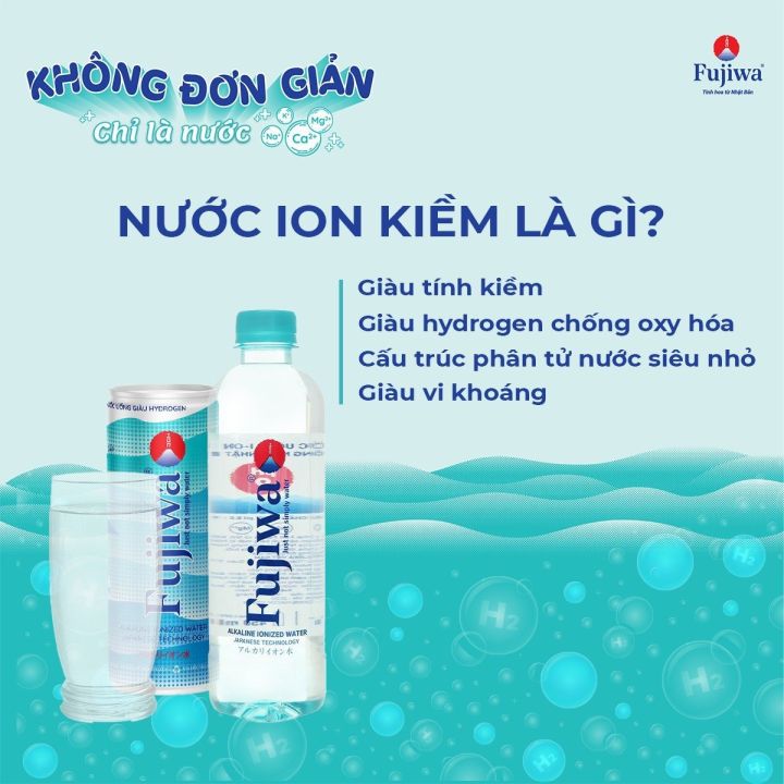 Thùng 24 Chai Nước Uống Ion Kiềm Cao Cấp Đóng Chai Fujiwa 450ml - Nước ...