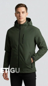 KULL Jaket Outdoor Pria Cocok Untuk Hiking Atau Motoran Bahan Waterproof Anti Air