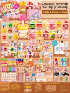 DIY Mini Milk Tea Cup Craft Kit Toy